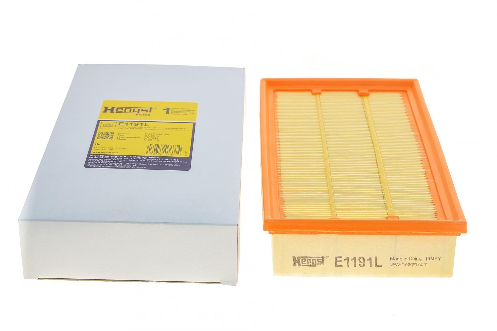 E1191L HENGST FILTER
